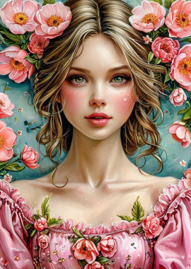 Кулон "Женское начало 2" 40 мм